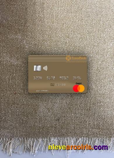 Mongolia TransBank of Mongolia mastercard photolook